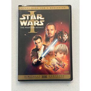 Star Wars: Episode I The Phantom Menace 2001 DVD Ewan McGregor Pre-Owned